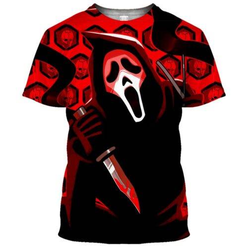 Ghostface from Scream Shirt 25