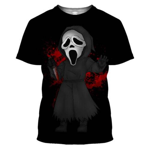 Ghostface from Scream Shirt 7