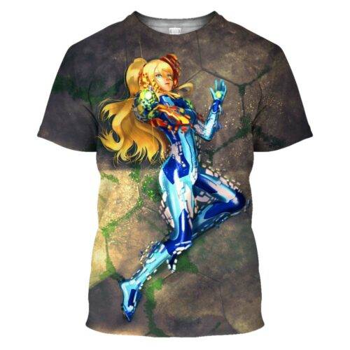 Samus Aran Metroid Shirt