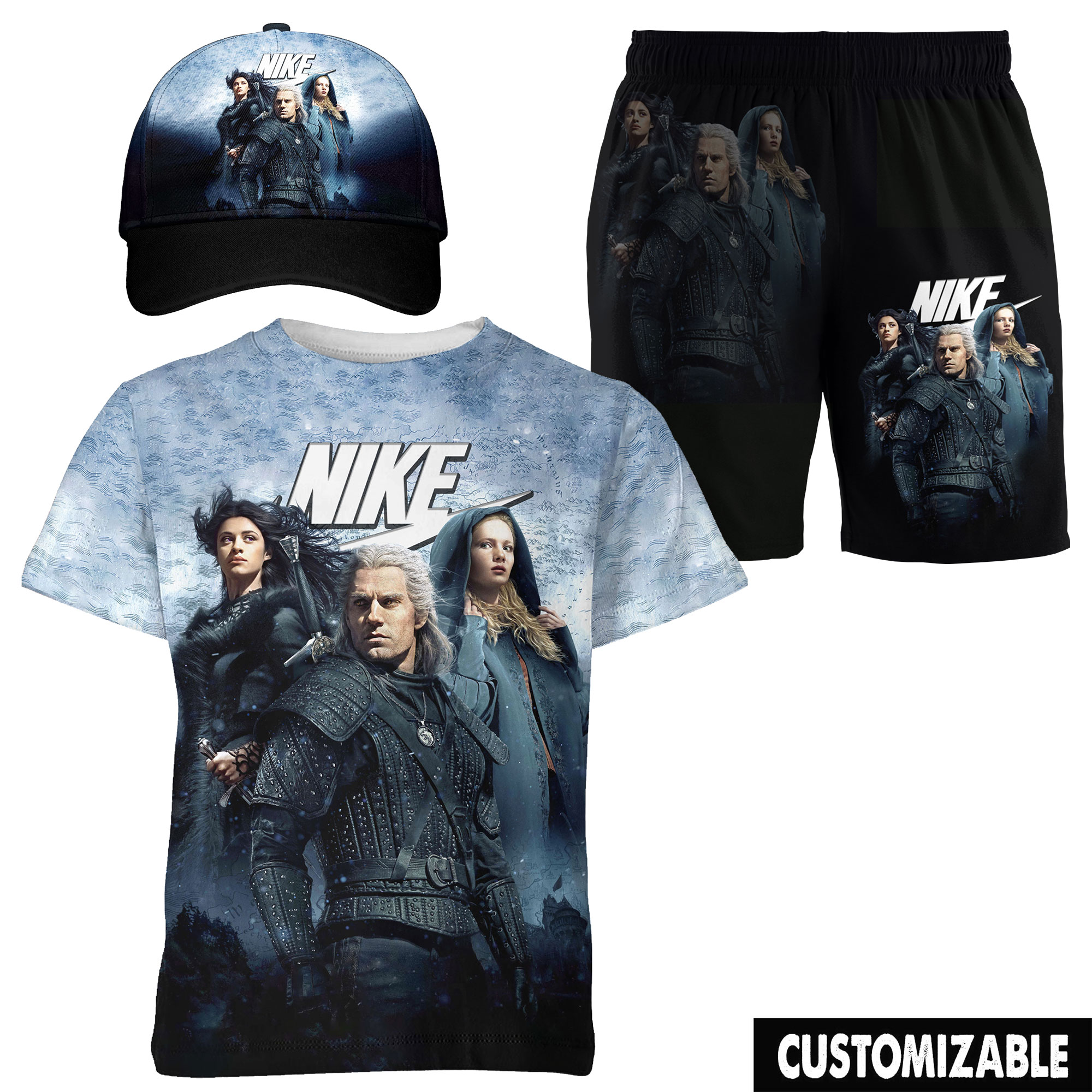 mk set the witcher nik shirt shirt pant cap.jpg