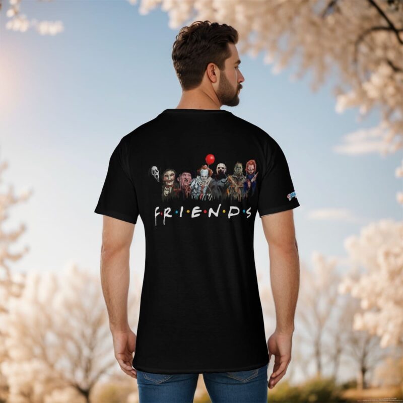 Horror Characters Friends Shirt (6)