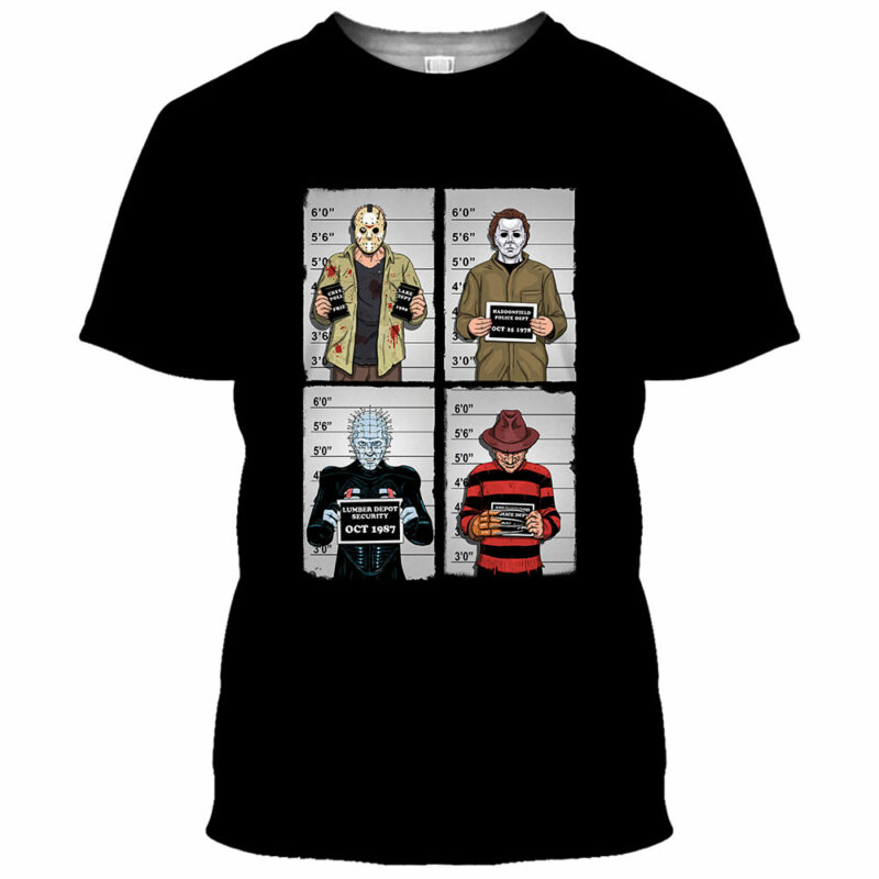 Horror Movie Characters Shirt