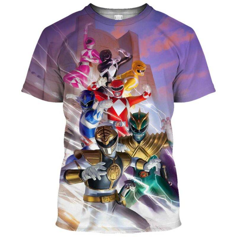 Mighty Morphin Power Rangers T Shirt