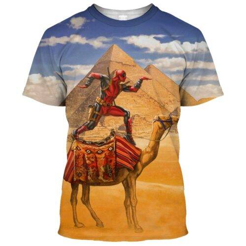 Pyramid X Deadpool T Shirt