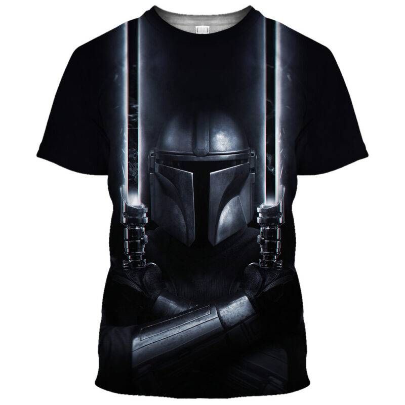 The Mandalorian Dark Sabers T Shirt