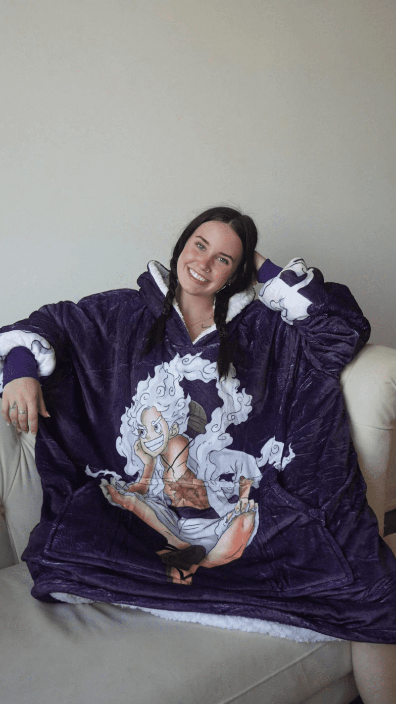 Gear 5 Luffy Oversized Blanket Hoodies