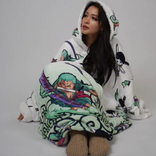 Roronoa Zoro Snug Oversized Blanket Hoodie