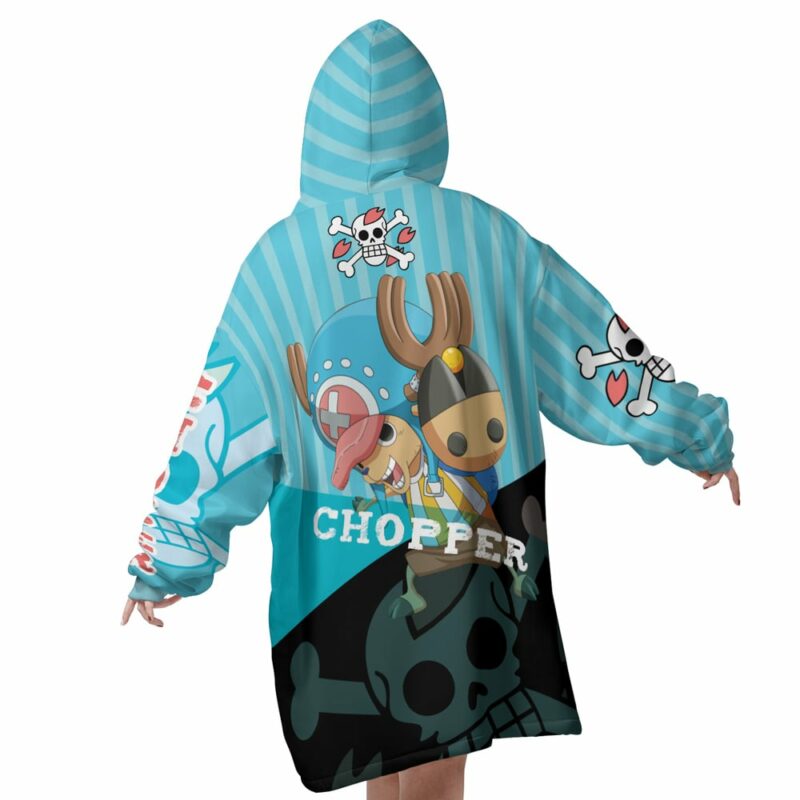 Tony Chopper Manga Panels One Piece Oodie Blanket BACK Mockup 1.jpg