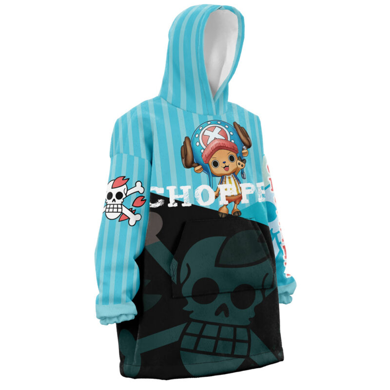 Tony Chopper Manga Panels One Piece Oodie Blanket F RIGHT Mockup 2.jpg