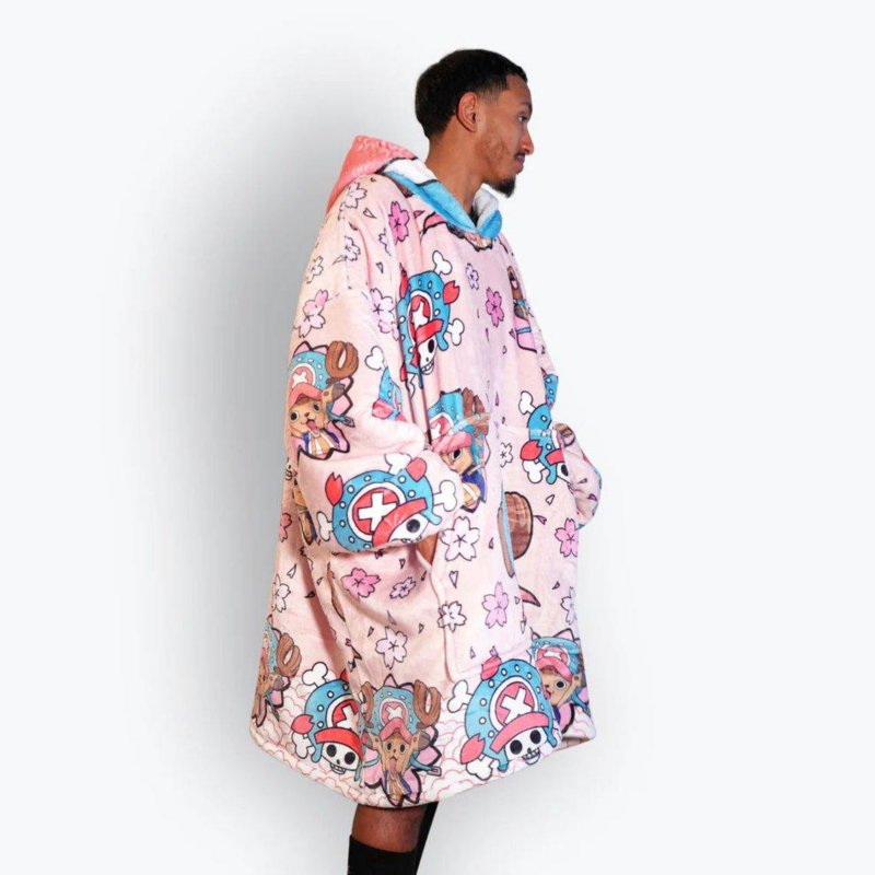 Tony Chopper One Piece Snug Oversized Blanket Hoodie 3