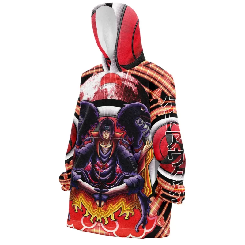 itachi Oodie Oversized Blanket Hoodie front left.webp