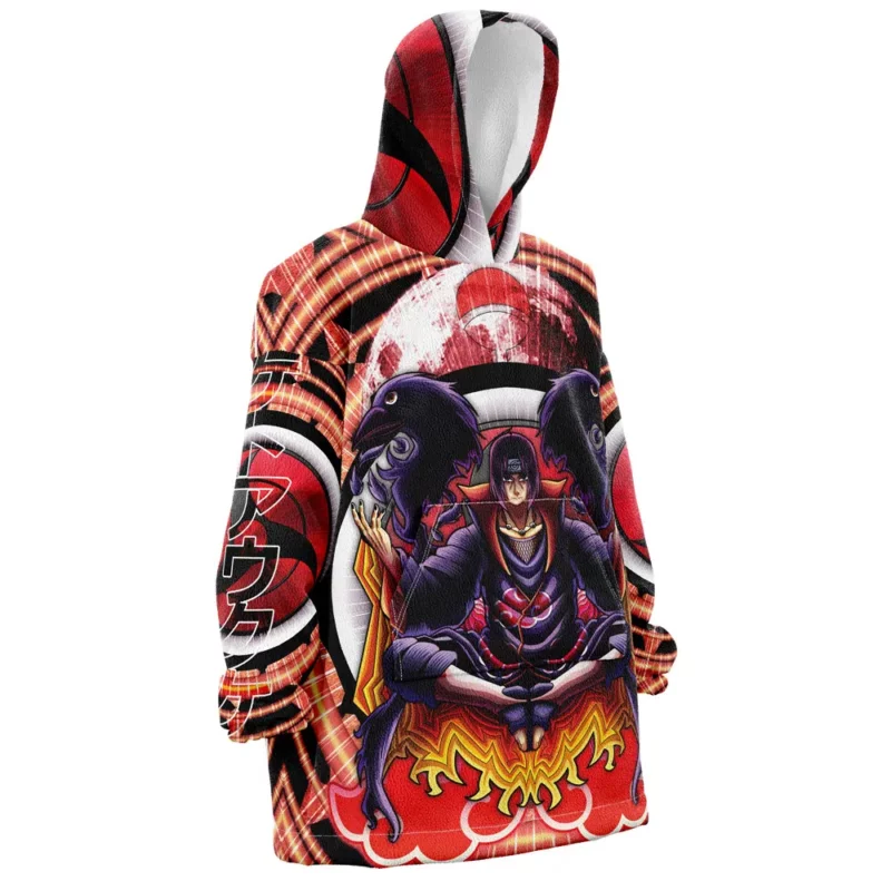 itachi Oodie Oversized Blanket Hoodie front right.webp