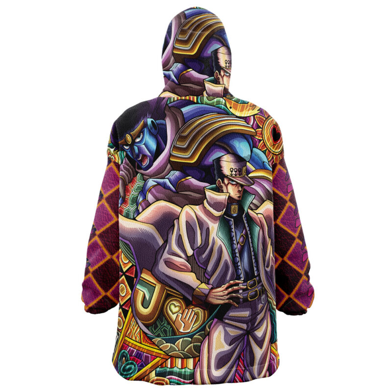 jotaro Oodie Oversized Blanket Hoodie back.jpg