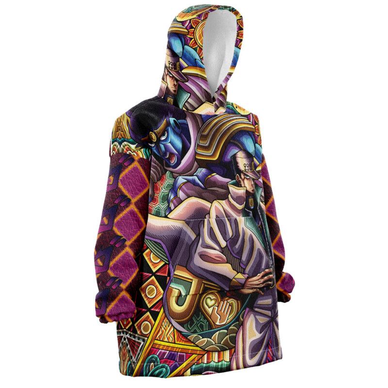 jotaro Oodie Oversized Blanket Hoodie front right.jpg