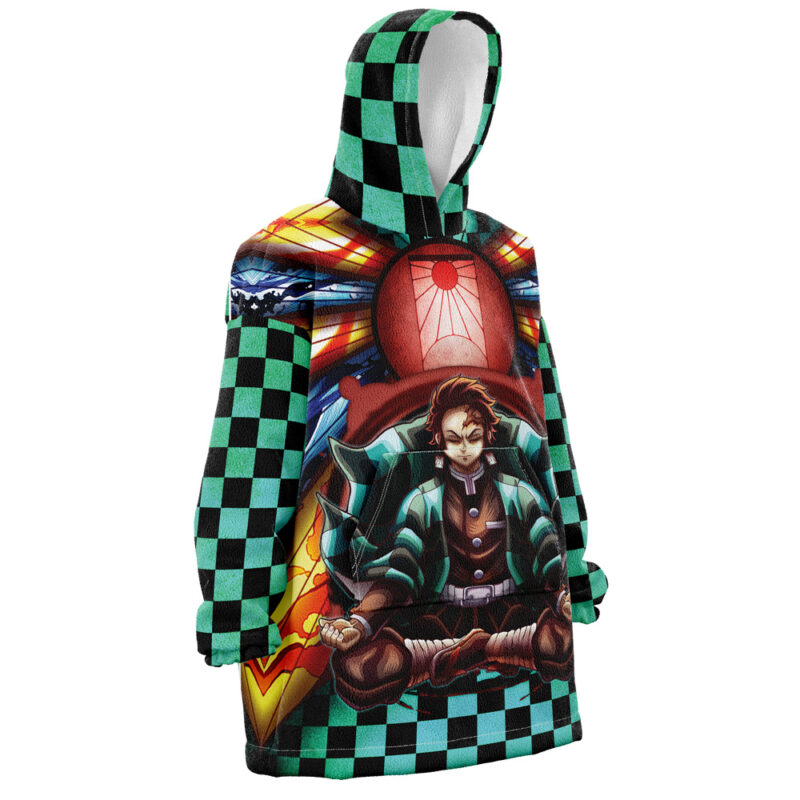 tanjiro Oodie Oversized Blanket Hoodie front right.jpg