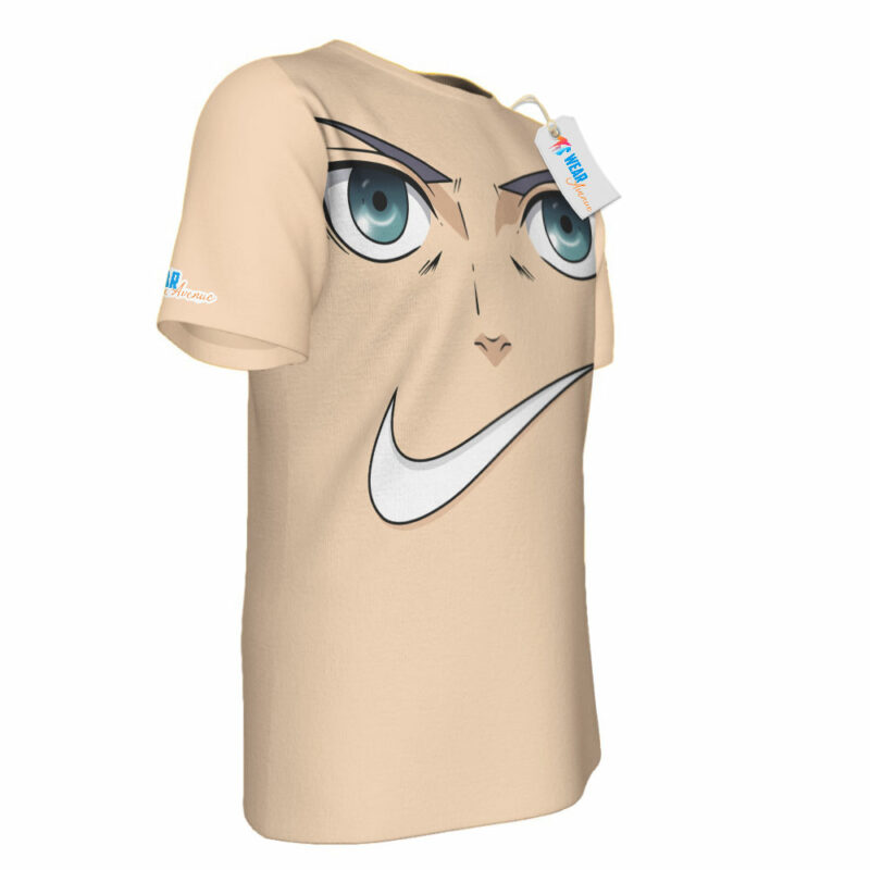 Eren Jager Shingeki No Kyojin Smile Face T Shirt (3)