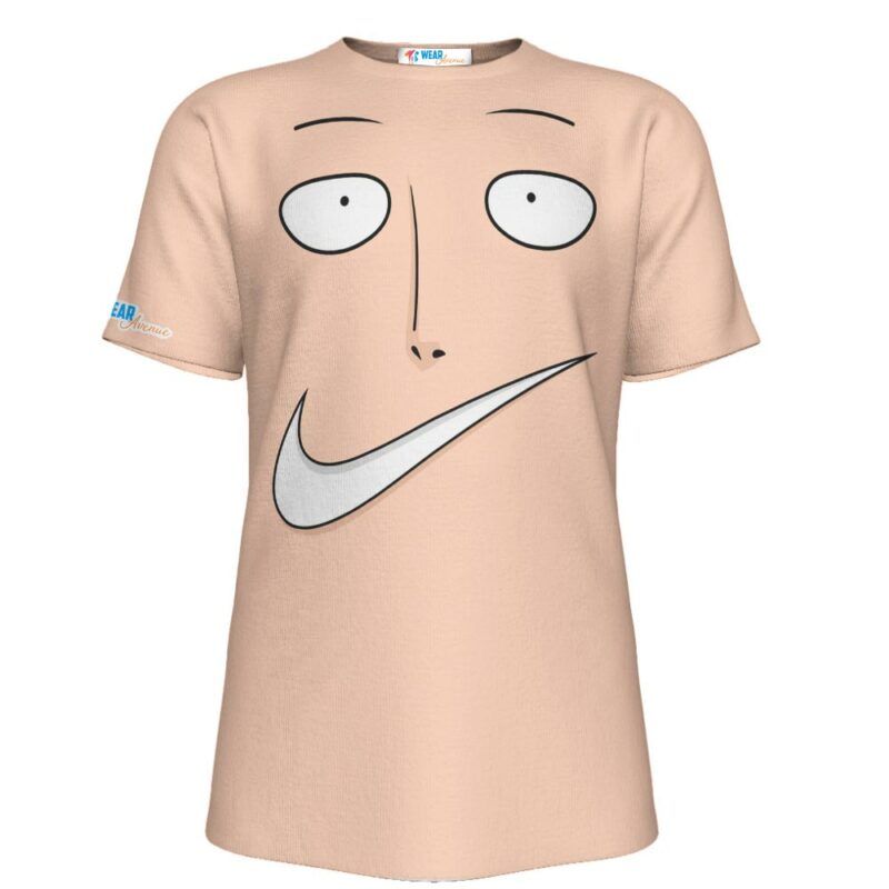 Saitama One Punch Man Smile Face T Shirt (1)