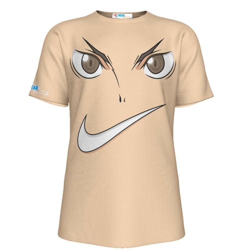 Yū Nishinoya Haikyū!! Smile Face T Shirt (1)