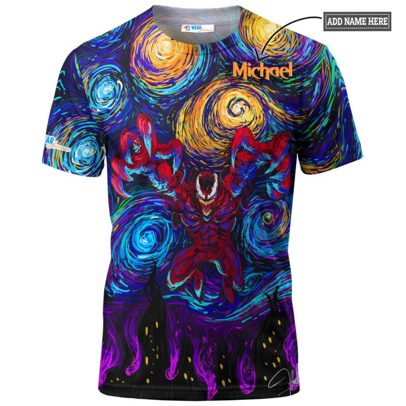 Carnage starry Marvel T shirt 1