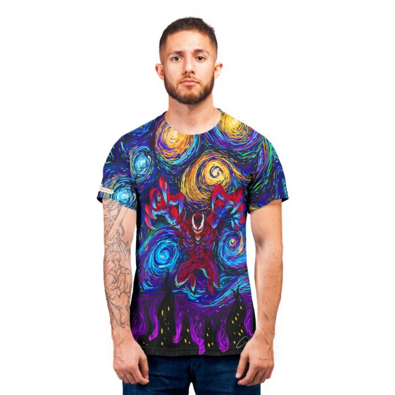 Carnage starry Marvel T shirt 6