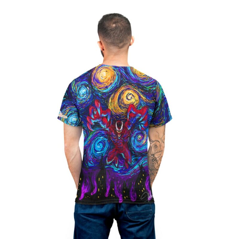 Carnage starry Marvel T shirt 7