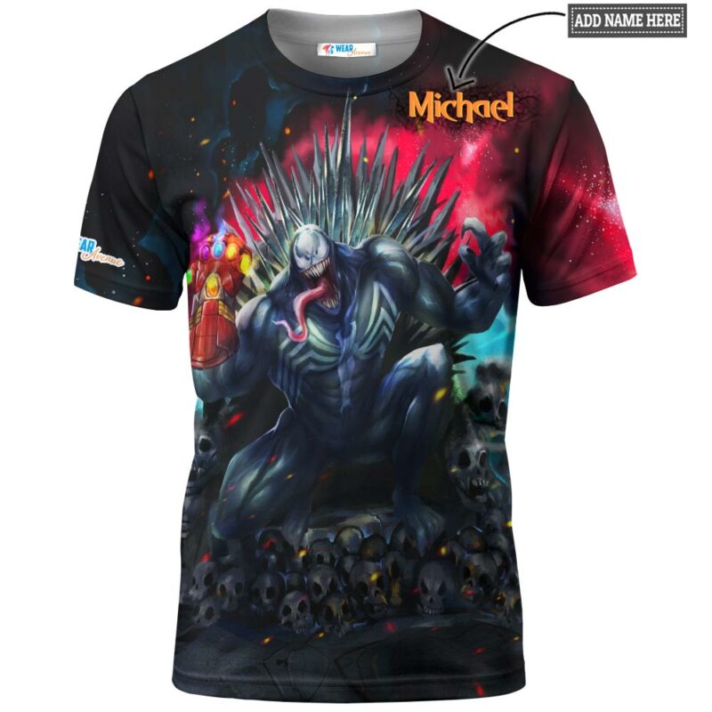 End Game Venom x GOT Marvel T shirt 1