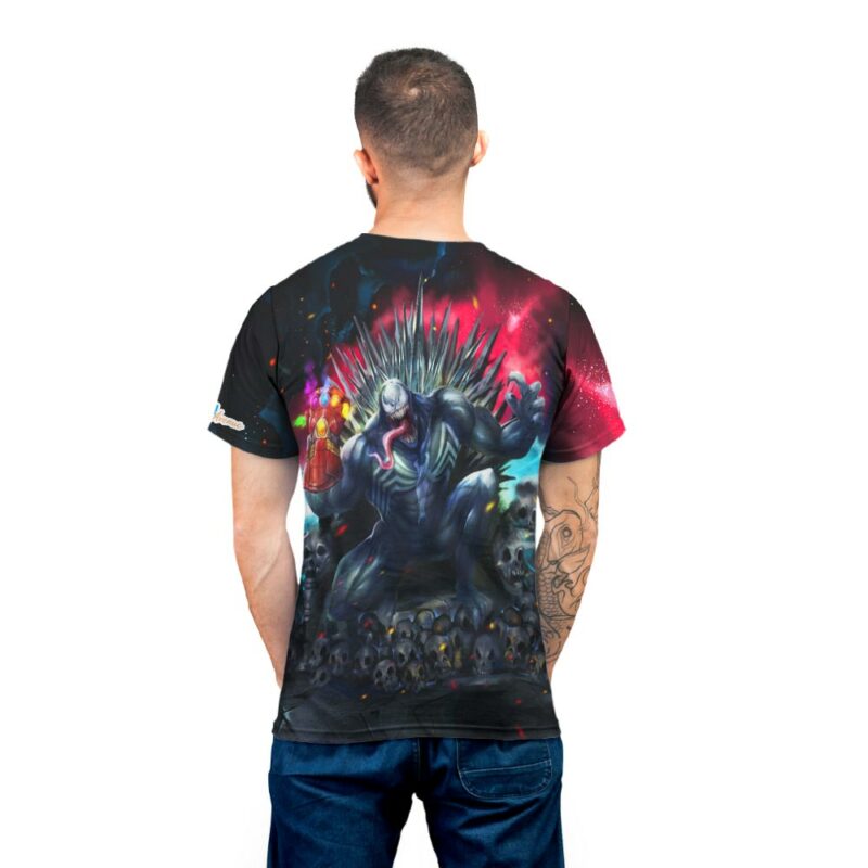 End Game Venom x GOT Marvel T shirt 7