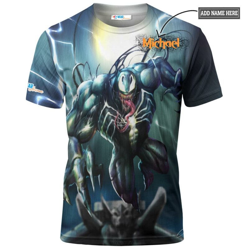 Venom Hunt Marvel T shirt 1