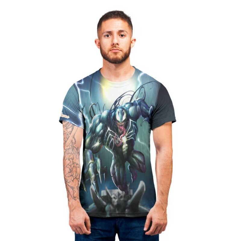 Venom Hunt Marvel T shirt 6