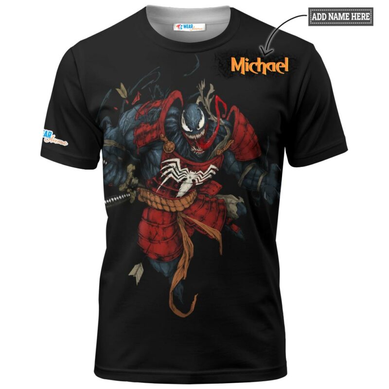 Venom Samurai Marvel T shirt (1)