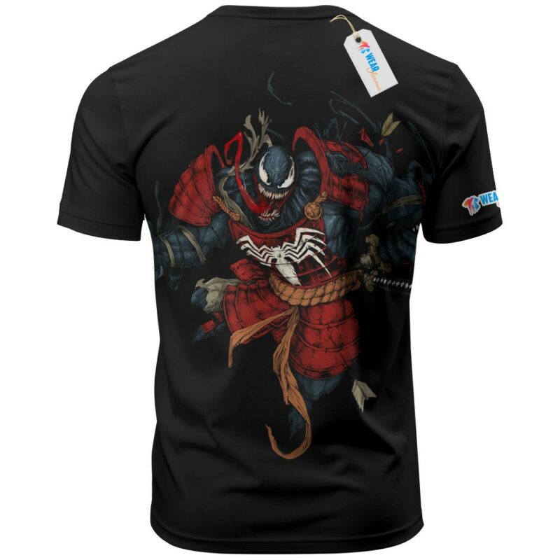 Venom Samurai Marvel T shirt (3)