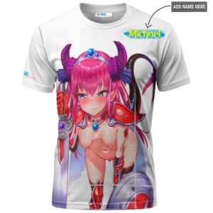 Elizabeth Bathory Fate Hentai Ahegao T-shirt