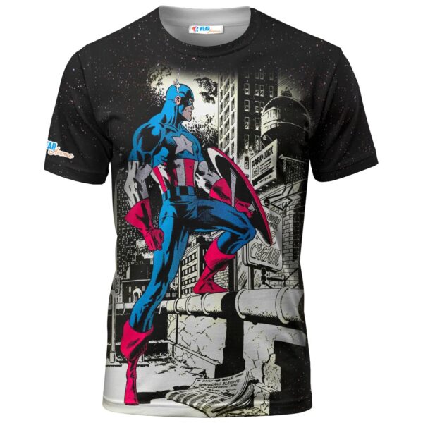 Captain America T-shirt, Marvel T-shirt