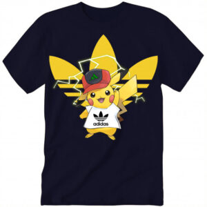Customized Gift For Anime Lover Pokemon Pikachu Thunder Adult And Kid Tshirt