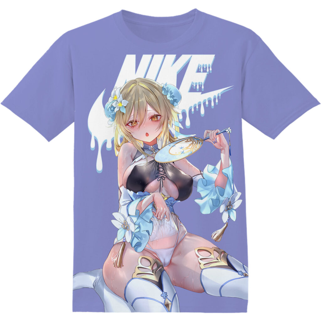 Customized Lumine Genshin Impact Kawaii Adult And Kid Tshirt