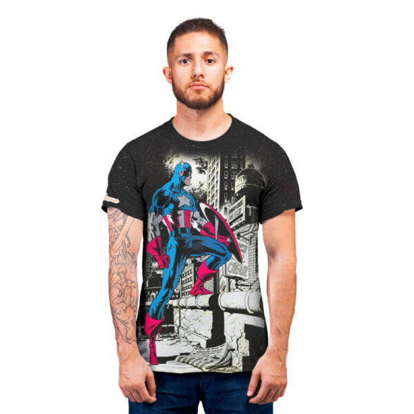 Captain America T-shirt, Marvel T-shirt