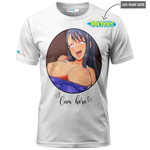 Anime Girl Ahegao Hentai T-shirt