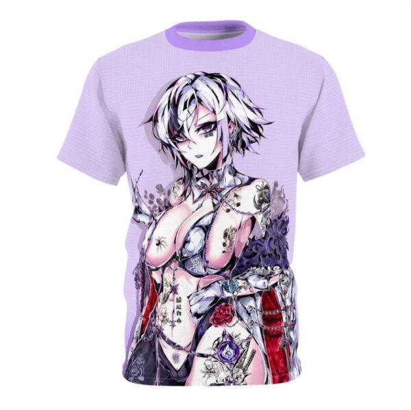 Arlecchino Ahegao Hentai From Genshin Impact T-shirt