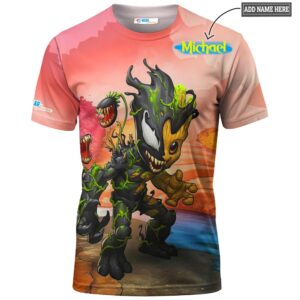 Baby Groot X Venom T-shirt