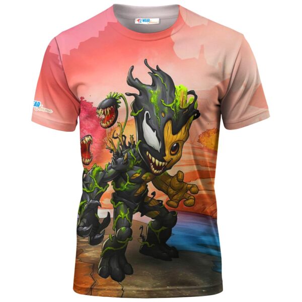 Baby Groot X Venom T-shirt
