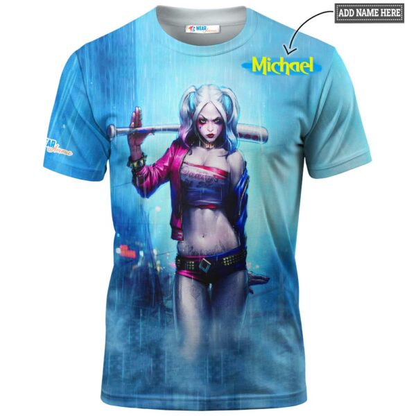 Bad Girl – Harley Quinn all over print T-shirt