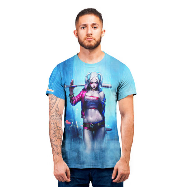 Bad Girl – Harley Quinn all over print T-shirt