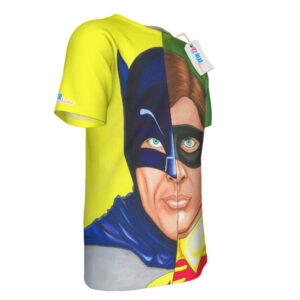 Batman And Robins Split DC Comics T-shirt
