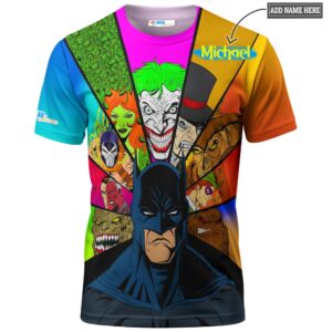 Batman And Villains T-shirt