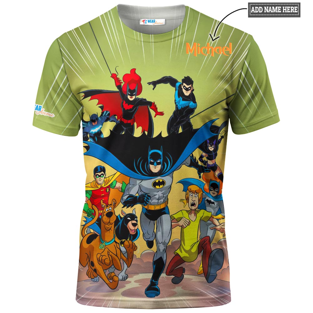 Batman T-shirt, Scooby Doo Group T-shirt
