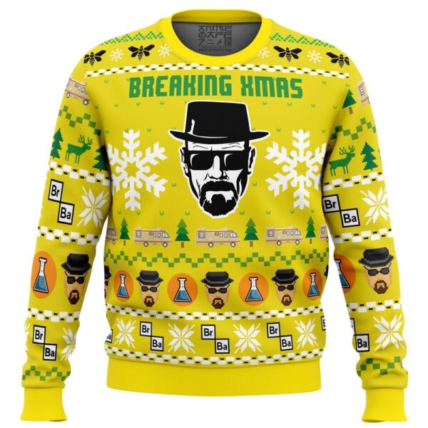 Breaking Xmas Breaking Bad Ugly Christmas Sweater