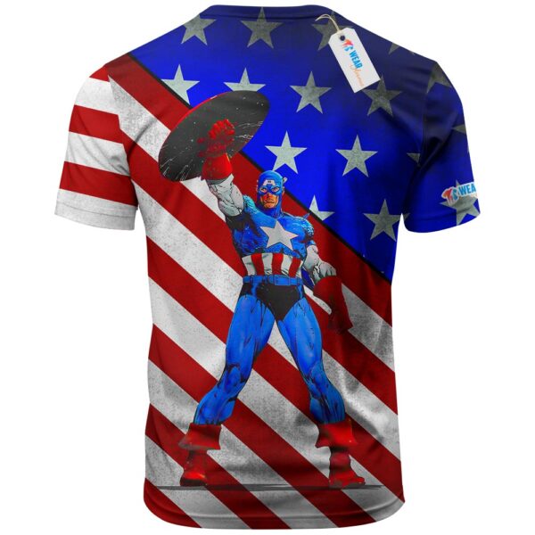 Captain America T-shirt, Marvel T-shirt