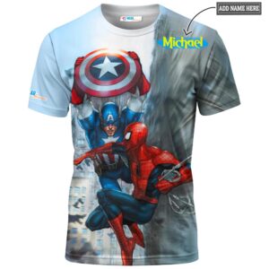 Captain America T-shirt, Marvel T-shirt