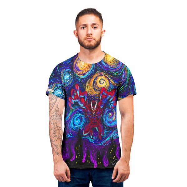 Carnage Starry Night Marvel T-shirt