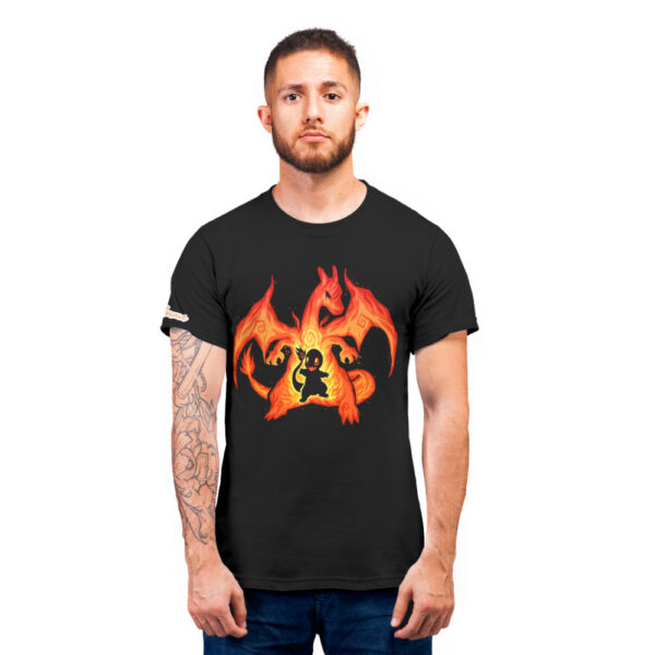 Charmander Charizard From Pokemon T-shirt